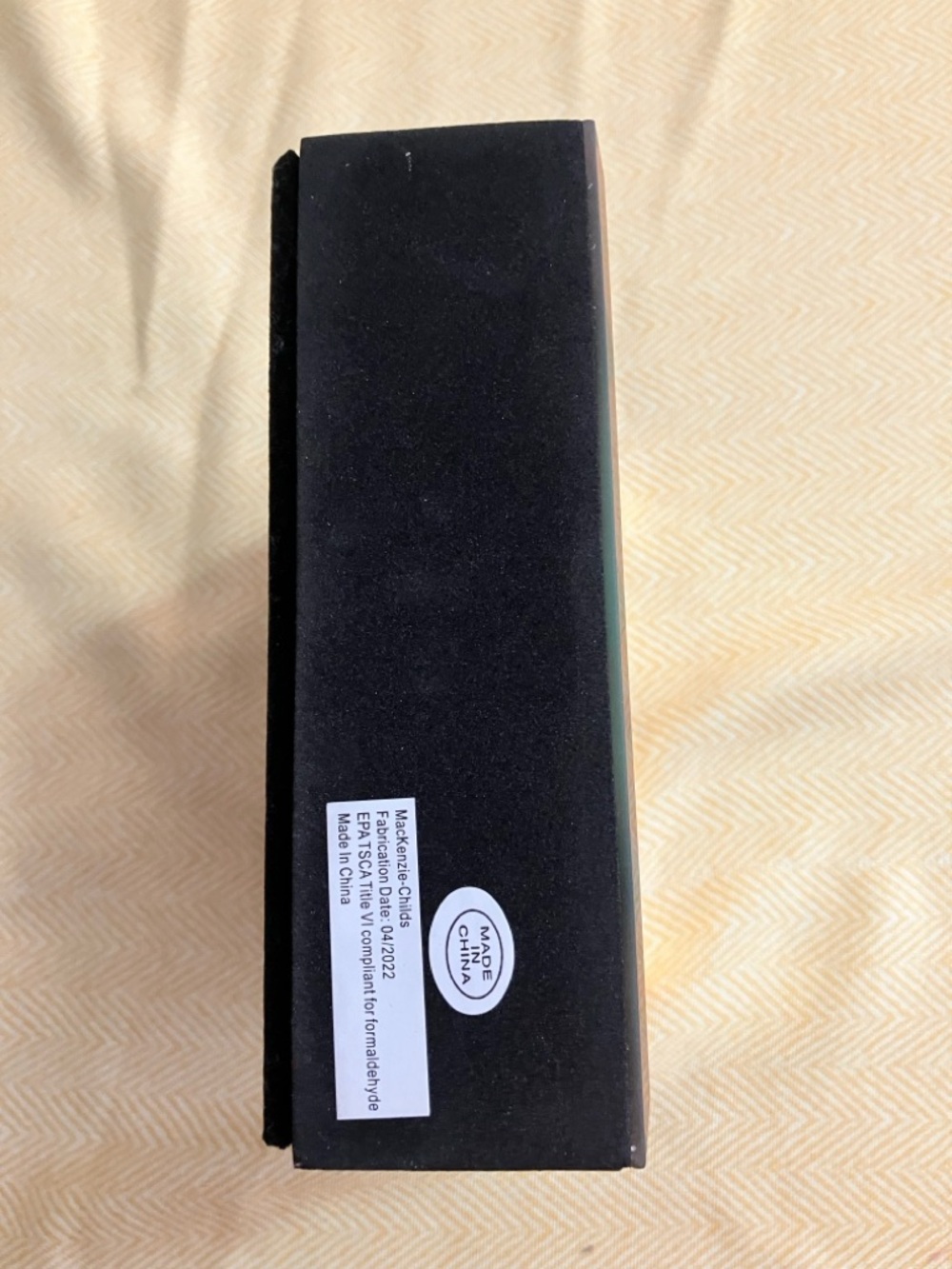 MacKenzie-Childs Evenfall Desk Clock - Picture 4 of 10